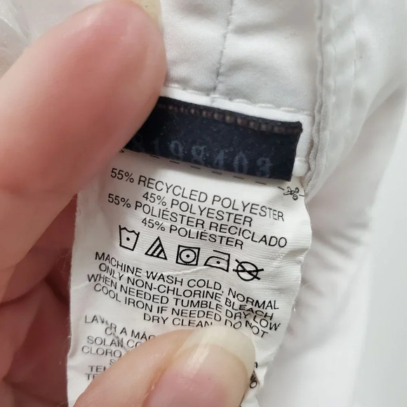 Oakley Men's White Recycled Polyester Flat Front Hybrid Amphibian Shorts Size 32 - Picture 6 of 8